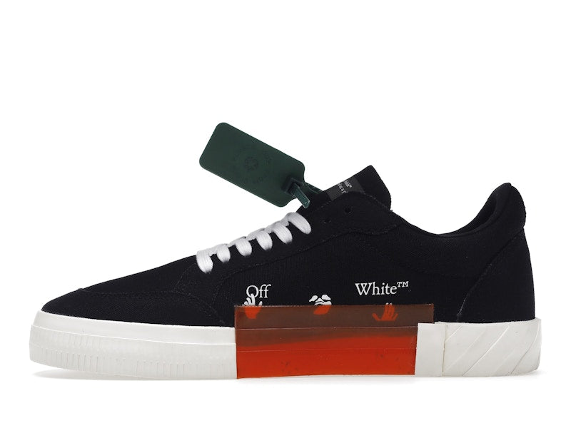 OFF-WHITE Vulc Low Black White White