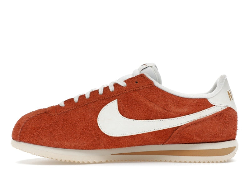 Nike Cortez SE Suede Dark Russet Flax Muslin Sail