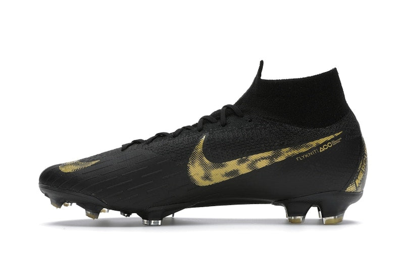Nike Mercurial Superfly 6 Elite FG Black Metallic Gold