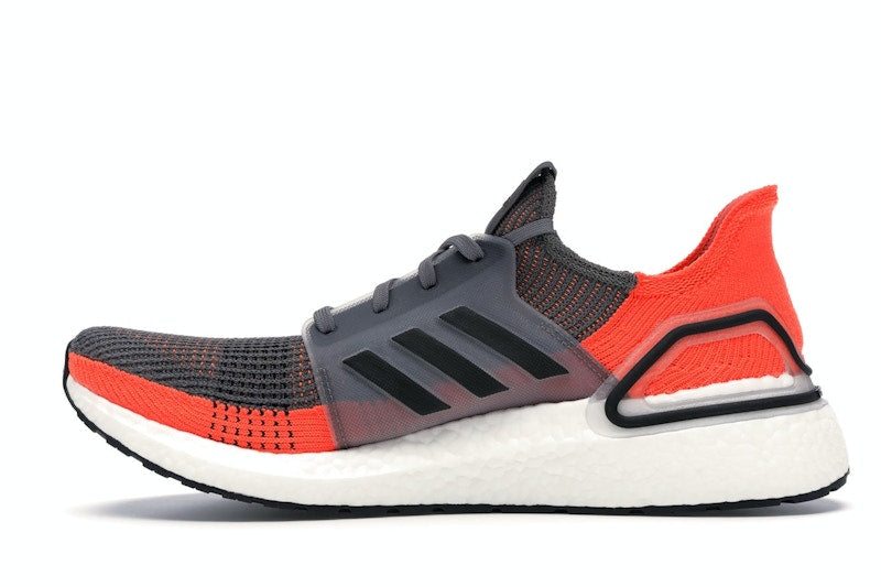 adidas Ultra Boost 2019 Grey Four Hi Res Coral
