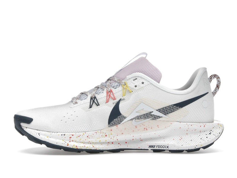 Nike React Pegasus Trail 5 Summit White Football Grey Pink Foam Armory Navy
