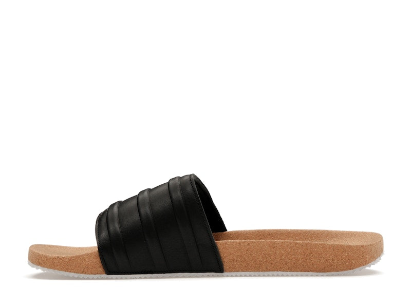 adidas Adilette Premium Black Cork