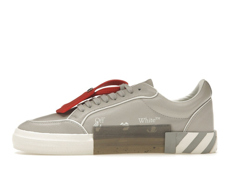 OFF-WHITE Vulc Leather Sneaker Grey