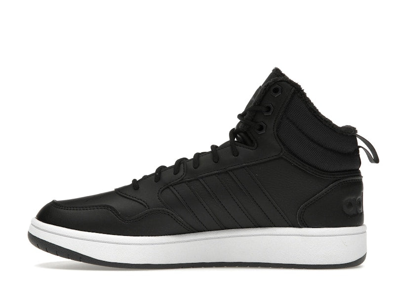 adidas Hoops 3.0 Mid Classic Fur Lining Winterized Core Black Cloud White