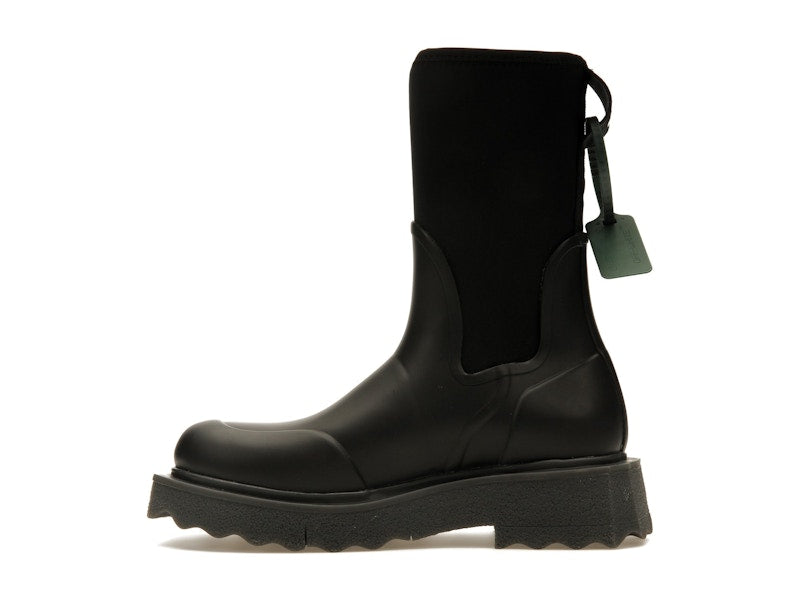 OFF-WHITE For Rainy Days Rain Boot Black (Women's)