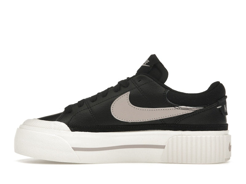 Nike Court Legacy Lift Black Sail Platinum Violet (Women's)