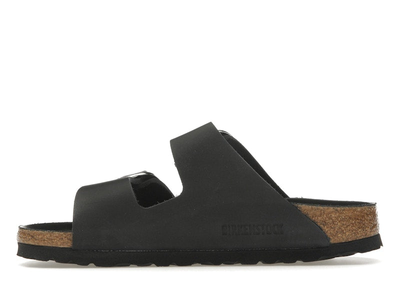 Birkenstock Arizona Big Buckle Oiled Leather Black (Women's)