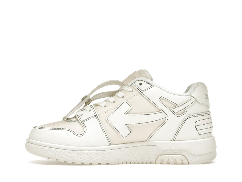 OFF-WHITE Out Of Office OOO Low Tops Cream White (Women's)