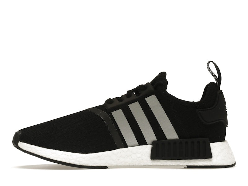 adidas NMD R1 Black Silver Solar Red
