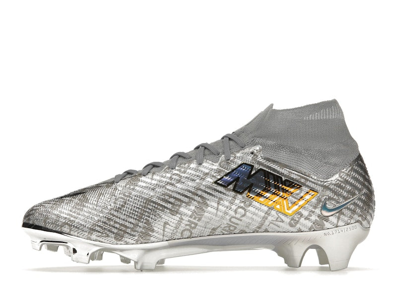 Nike Zoom Mercurial Superfly 9 Elite XXV SE FG Metallic Silver