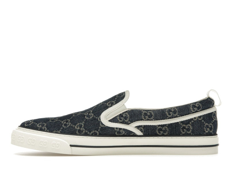 Gucci Tennis 1977 Slip On Denim