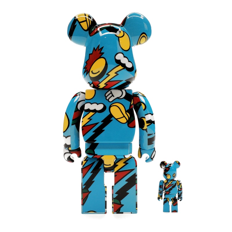 Bearbrick Grafflex 100% & 400% Set