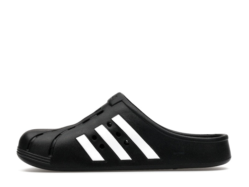 adidas Adilette Clogs Core Black Cloud White