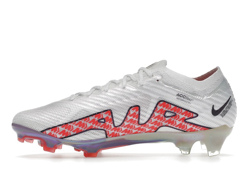 Nike Zoom Mercurial Vapor 15 Elite FG White Bright Crimson