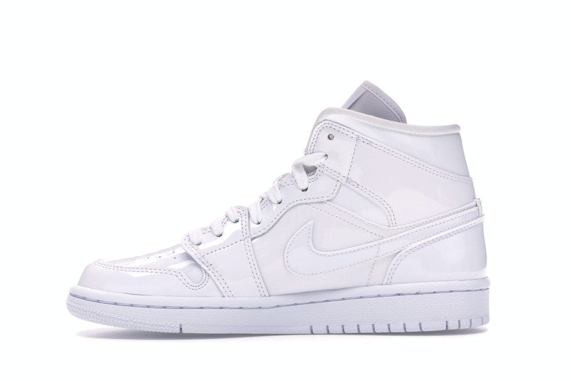Jordan 1 Mid Triple White (Women's)