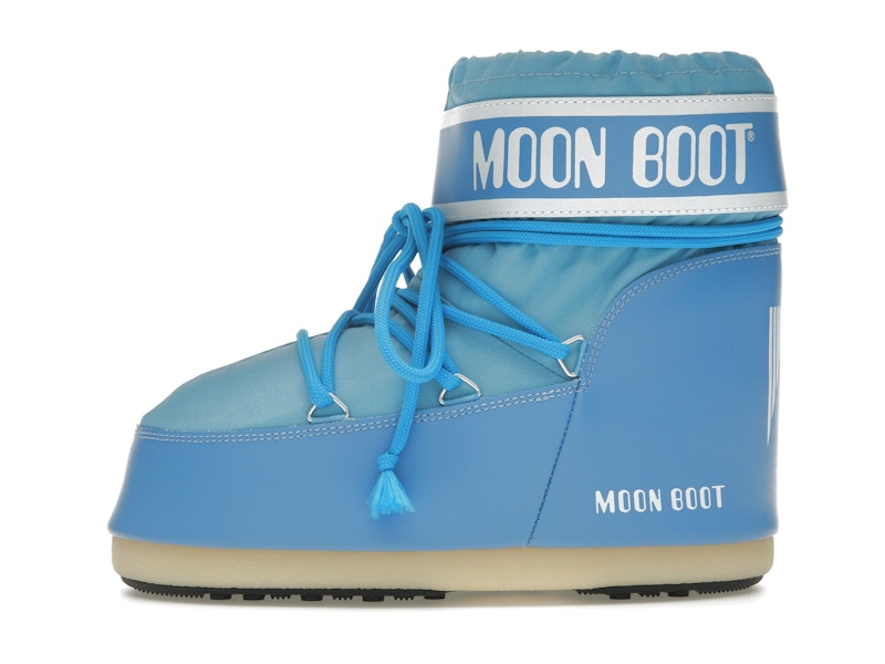 Moon Boot Icon Low Nylon Boot Alaskan Blue