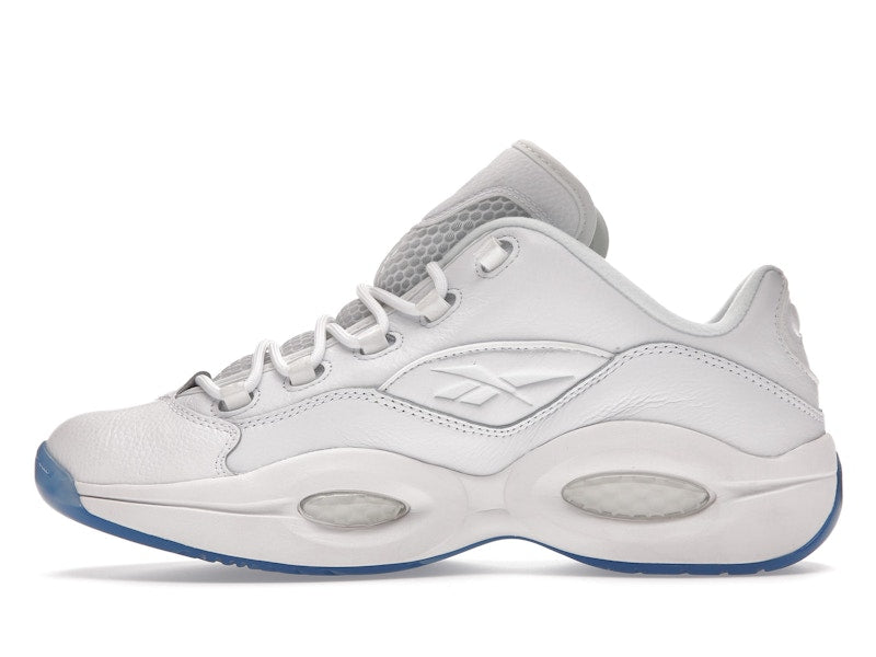 Reebok Question Low White Clear Blue Sole