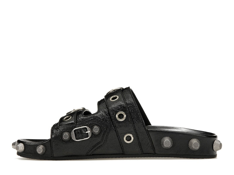 Balenciaga Cagole Sandals Black