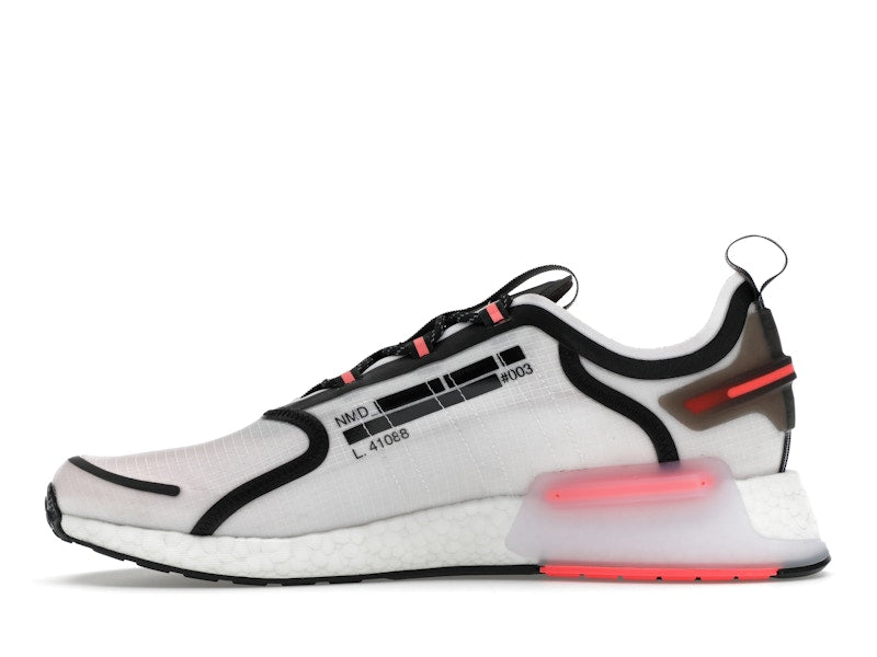 adidas NMD R1 V3 White Matte Silver Crimson