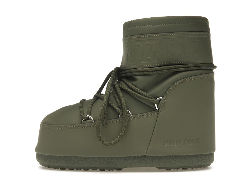 Moon Boot Icon Rubber Low Boot Khaki