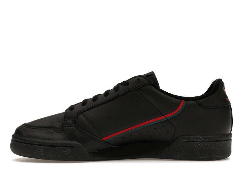 adidas Continental 80 Black Scarlet Green