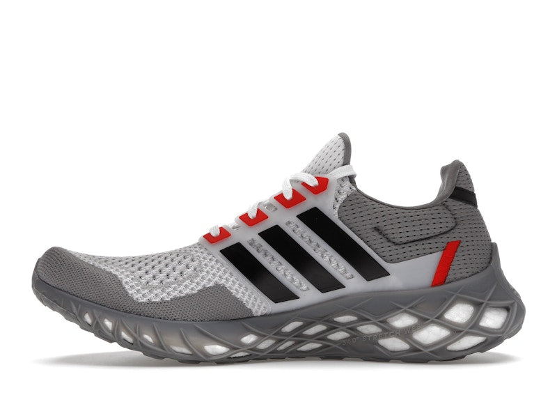 adidas Ultra Boost Web DNA Grey Vivid Red