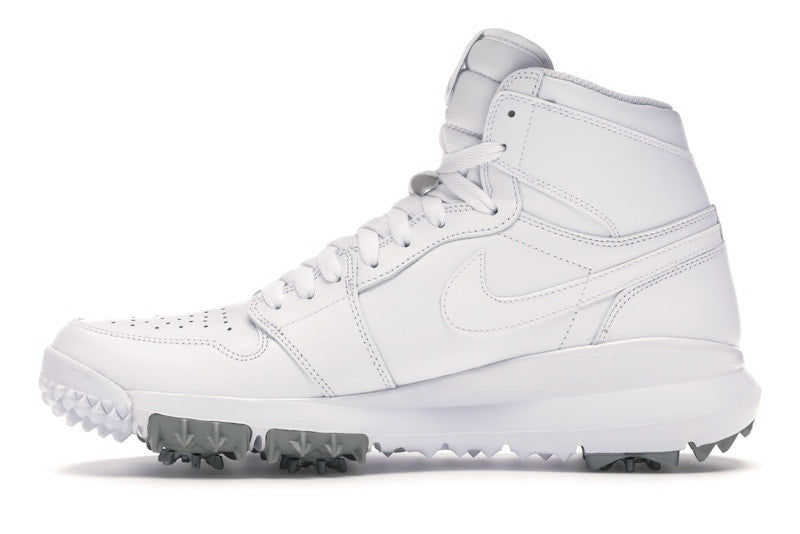 Jordan 1 Retro Golf Cleat White Metallic