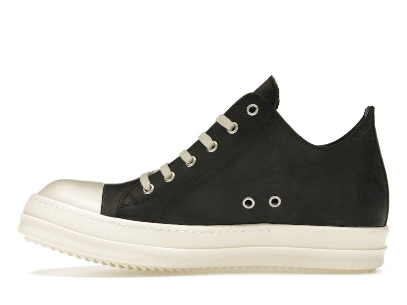 Rick Owens Lido Low Sneaks Black Milk