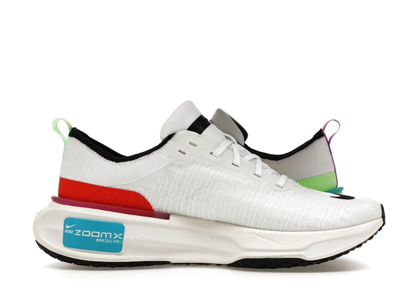 Nike ZoomX Invincible Run 3 SE White Black Picante Red Lime Blast