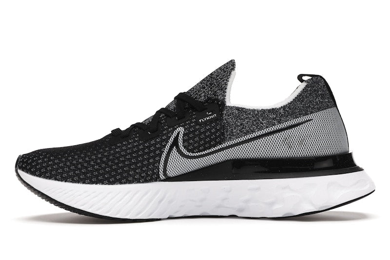 Nike React Infinity Run Flyknit Black White