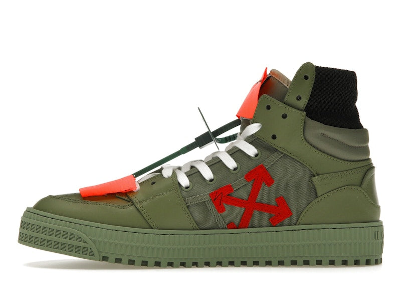 OFF-WHITE Off Court 3.0 Military Green Fuschia