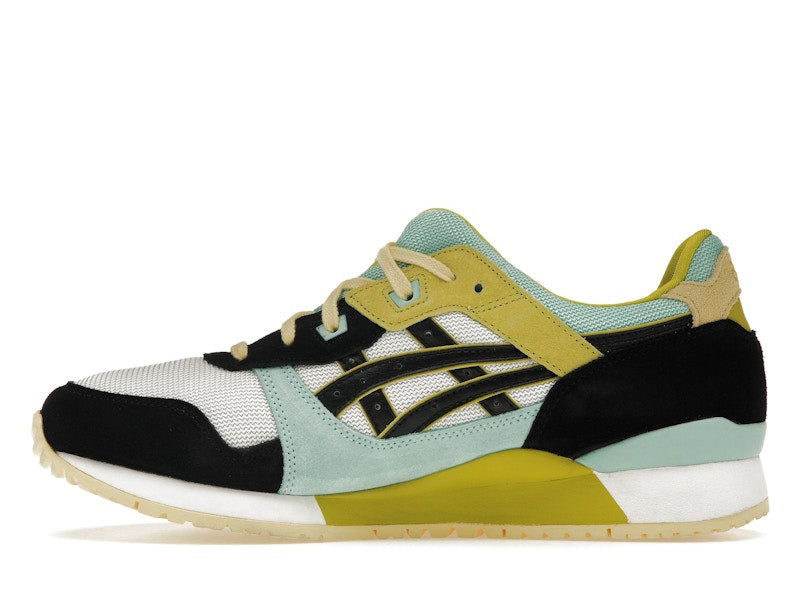 ASICS Gel-Lyte III OG White Black Moss Green Blue