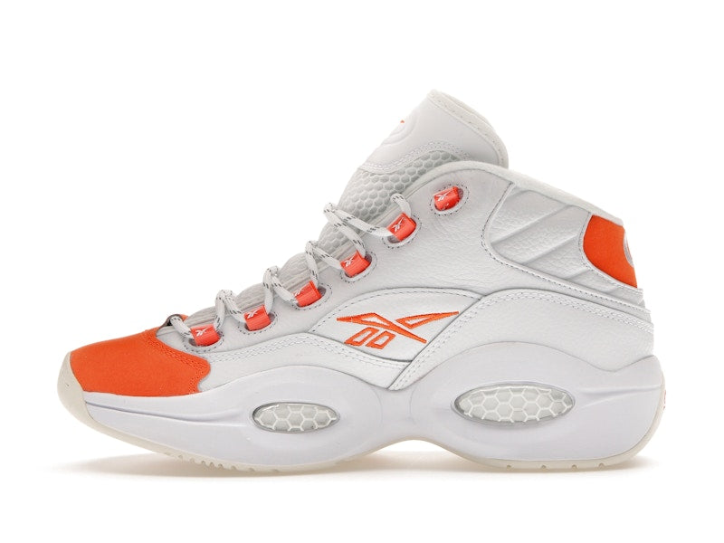Reebok Question Mid Orange Toe