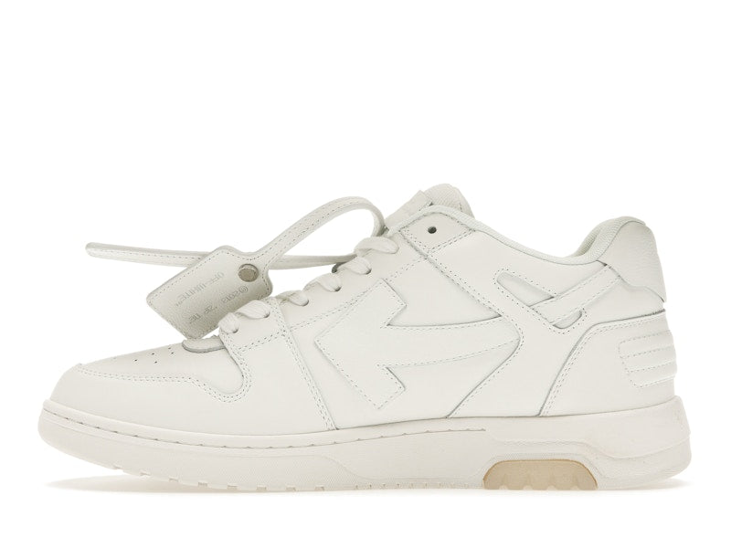 OFF-WHITE Out Of Office OOO Low Tops Triple White