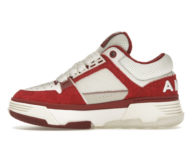 AMIRI MA-1 Deep Red Quad Monogram Print