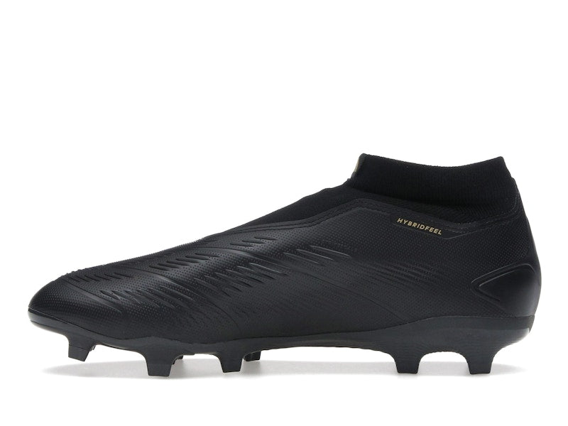 adidas Predator League Laceless FG Core Black Carbon Gold Metallic