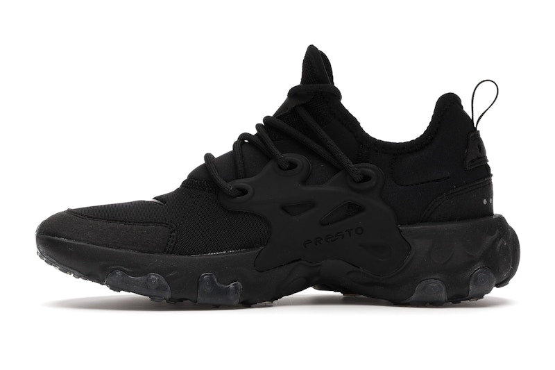 Nike React Presto Triple Black (GS)