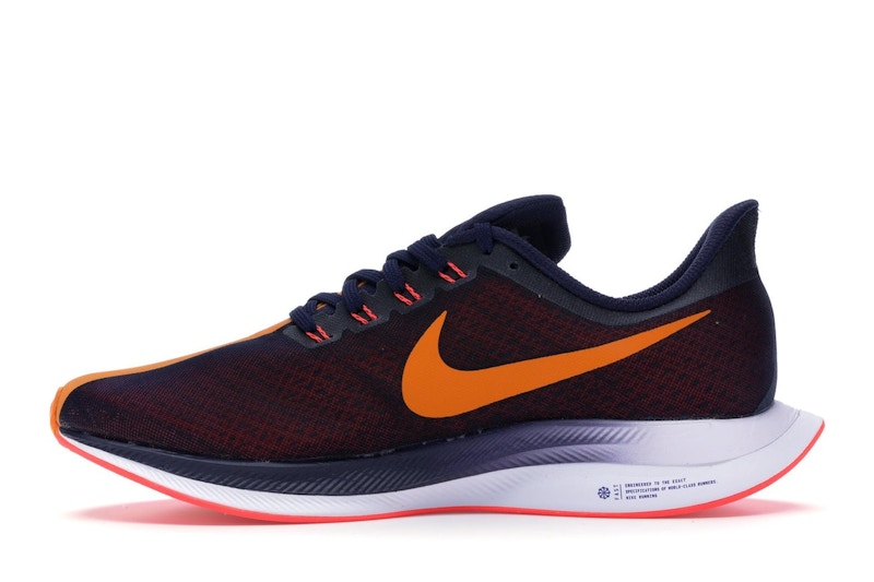 Nike Zoom Pegasus 35 Turbo Blackened Blue Orange Peel