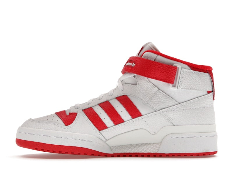 adidas Forum Mid Cloud White Vivid Red