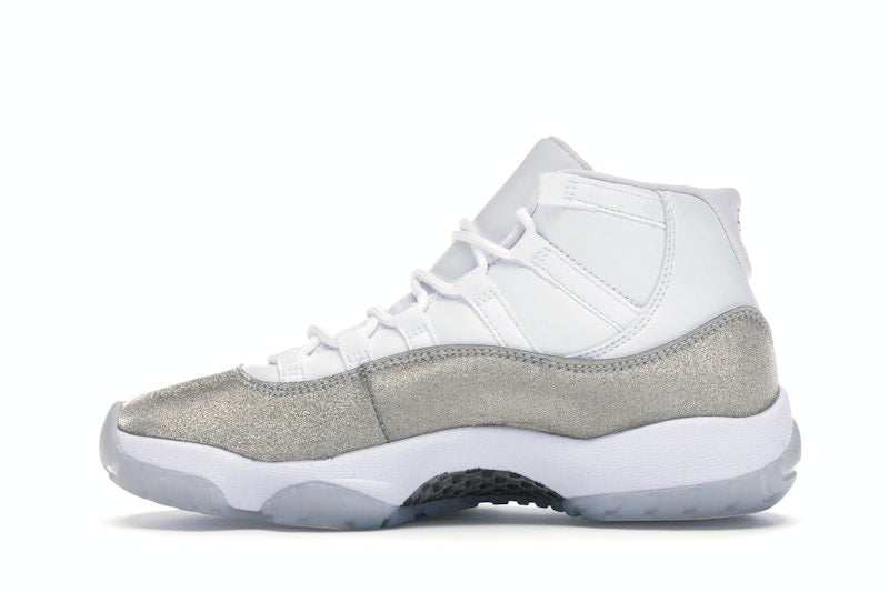 Jordan 11 Retro White Metallic Silver (Women's)