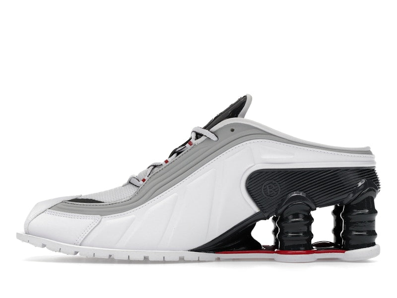 Nike Shox MR4 Mule Martine Rose Metallic Platinum Varsity Red (Women's)