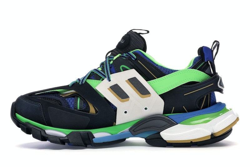 Balenciaga Track Green White Blue