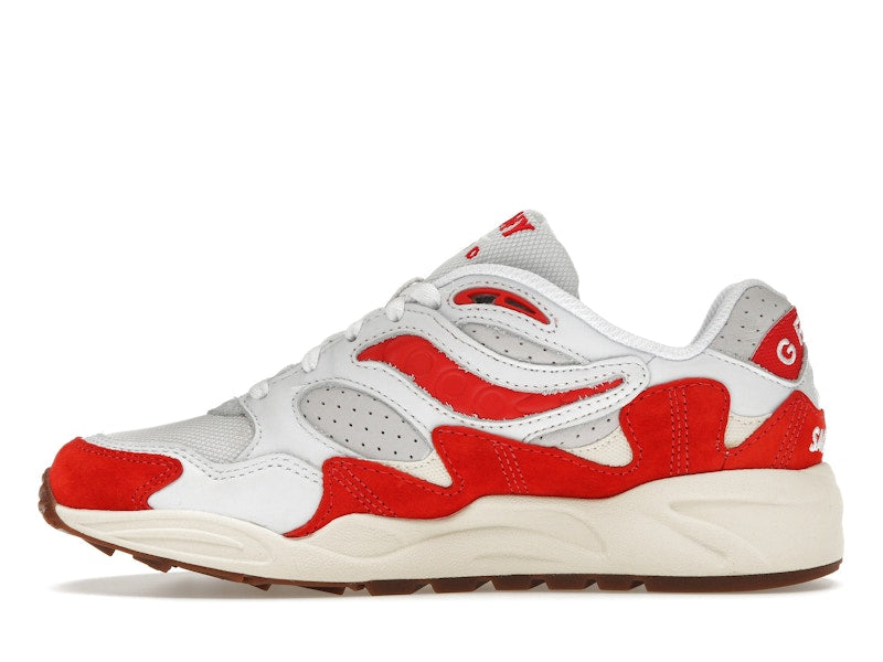 Saucony Grid Shadow 2 Ivy Prep White Red