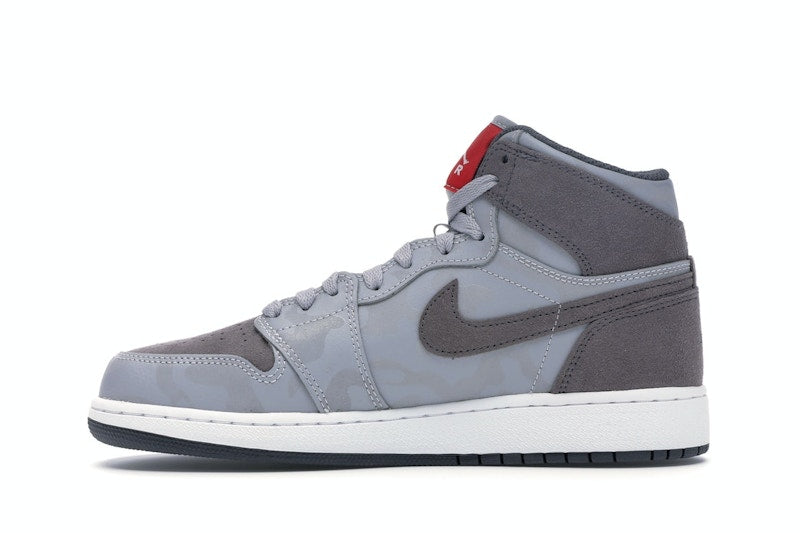 Jordan 1 Retro High Camo 3M Wolf Grey (GS)