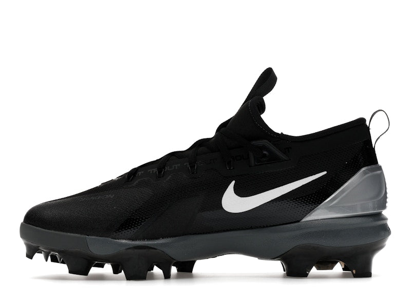 Nike Force Trout 9 Elite MCS Black White Anthracite Metallic Silver