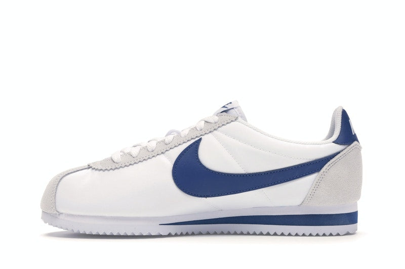 Nike Classic Cortez Nylon White Gym Blue