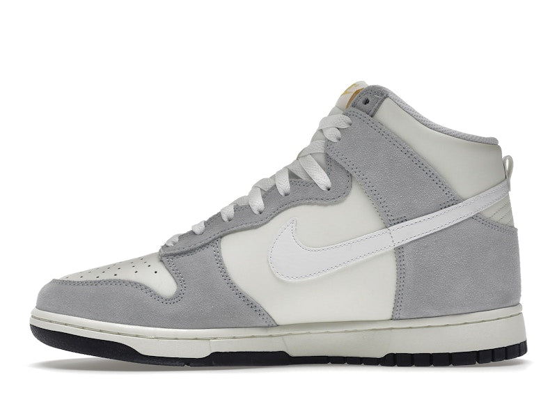 Nike Dunk High Retro Sail Pure Platinum Black White