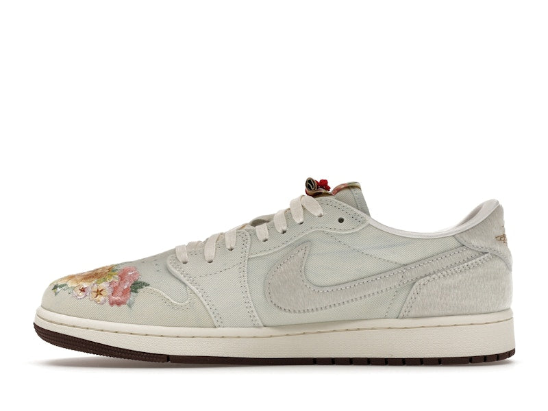 Jordan 1 Retro Low OG Football Grey Sail Light Chocolate