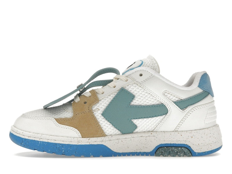 OFF-WHITE Out Of Office Low Slim White University Blue