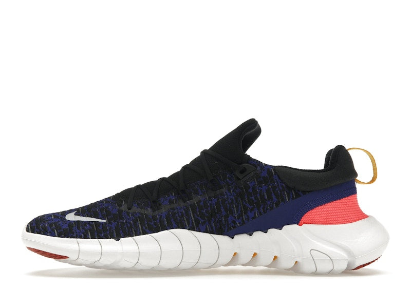 Nike Free Run 5.0 Black Concord Cinnabar